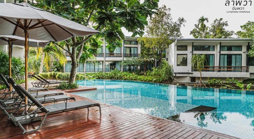 Lumphawa Amphawa Resort Samut Songkhram Exterior foto